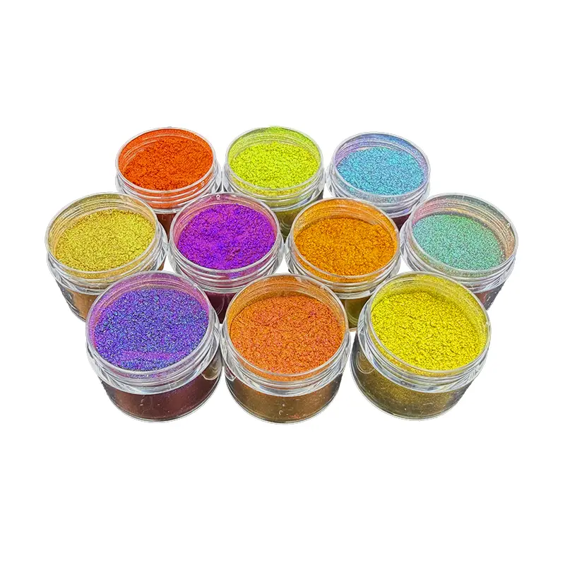 Aluminiumfreie, deckende, farbverändernde Pigmente mit hoher Farbintensität für intensiven Lipgloss und Gesichts-Make-up